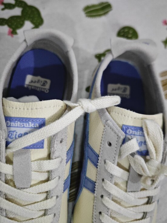 Onitsuka Tiger Beige and Blue Casual Shoes main image 4
